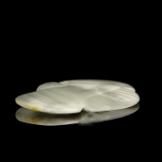 Figura de jade blanco 