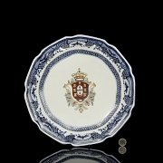 Plato de porcelana