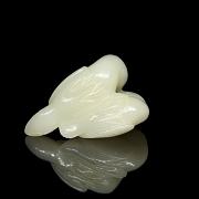 Carved jade figure ‘Pair of birds’, Qing dynasty