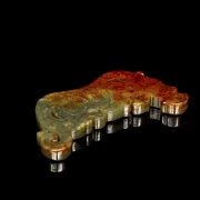 Placa de jade tallado