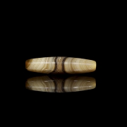 Dizi de ágata natural tallada, dinastía Liao