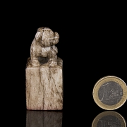 Jade ‘Cat Beast’ seal, Ming dynasty