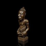 Figura conmemorativa, pueblo Kuba, R.D. del Congo, s.XX