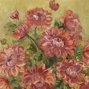 昆特罗 Quintero（20世纪）《带花静物》