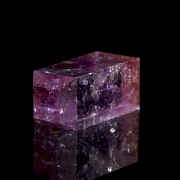 Sello de cuarzo morado, dinastía Qing