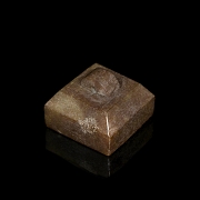 Sello cuadrangular de jade, dinastía Han