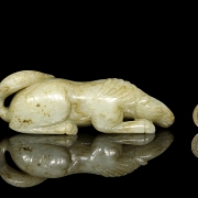 Jade figurine “Horse”, Qing dynasty - 8