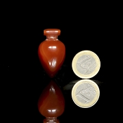 Colgante de ágata roja