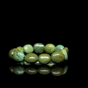 Thirteen-bead turquoise bracelet, Tibet, Qing dynasty - 2