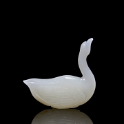 Figura de jade blanco 