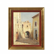 Domingo Soler Gili (1871–1951) “Road Among Facades” - 5