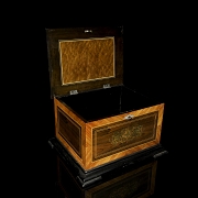 Caja de marquetería de estilo Neoclásico, s.XX - 3