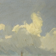 F·里维拉（20世纪）《午后阳光》，1950年 F. Rivera (s.XX)