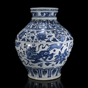 Jarrón de porcelana 