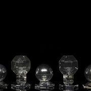 Set of five lamps ‘Motoko Ishii’, ca.1970 - 1