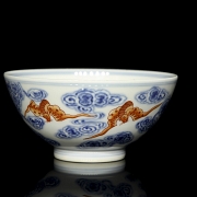 Cuenco de porcelana esmaltada