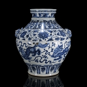 Jarrón de porcelana 