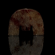 Carved jade amulet ‘Sun God’, Liangzhu culture - 2