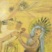 Mª Dolores Casanova Teruel (1928-2007)  “Jesus in the manger,” 2000