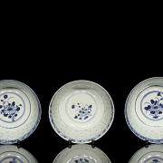 Juego de seis cuencos de porcelana