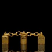 Conjunto de sellos de Shoushan, dinastía Qing