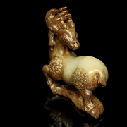 Figura de jade tallado 