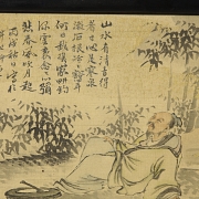 Pair of Chinese paintings ‘Scenes in the Countryside’, 20th century - 9