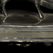 Set of three silver objects, 20th century