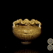 Recipiente de cerámica esmaltada, estilo Tang - 5