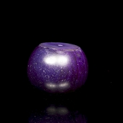 Cuenta de ágata morada, dinastía Liao