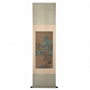 Chinese painting “Mountains after the Rain,” signed Jujie