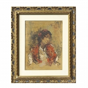 Spanish School (20th century) ‘Female Portrait’