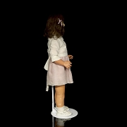 Muñeca andadora mecánica, Florido, España, c. 1920-1922