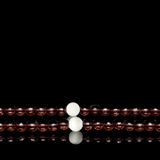 Mala necklace with 108 liuli beads, Qing dynasty - 5