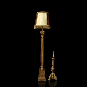 Neoclassical-style floor lamp, 20th century