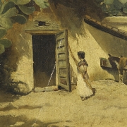 M and Turón (19th century) ‘View of a house’