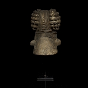 Máscara para danza Gèlèdẹ́, cultura Yoruba, suroeste de Nigeria/Benín
