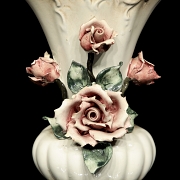 Capodimonte porcelain ‘Vase with appliqué’, 20th century - 12