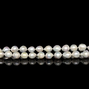 Collar de perlas barrocas australianas