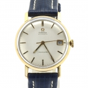 Reloj de pulsera, Omega Seamaster de oro de 18k, años 60. - 1