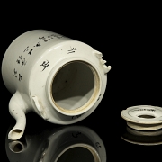 Tetera de porcelana esmaltada