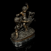 Manufactura Algora, escultura de bronce 