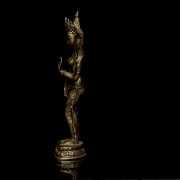 Gilt bronze figure 