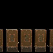 Colección de cinco volúmenes de Arsène Lupin, Maurice Leblanc