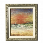 奥尔图尼奥 Ortuño （20世纪）《海上帆船》