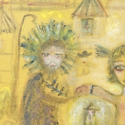 Mª Dolores Casanova Teruel (1928-2007)  “Jesus in the manger,” 2000