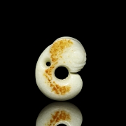 Colgante de jade blanco