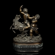 Manufactura Algora, escultura de bronce 