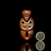 Carved jade figure ‘Monkey Man’, Liangzhu culture - 5