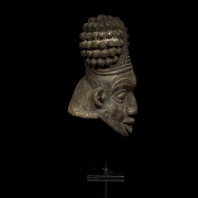 Máscara para danza Gèlèdẹ́, cultura Yoruba, suroeste de Nigeria/Benín